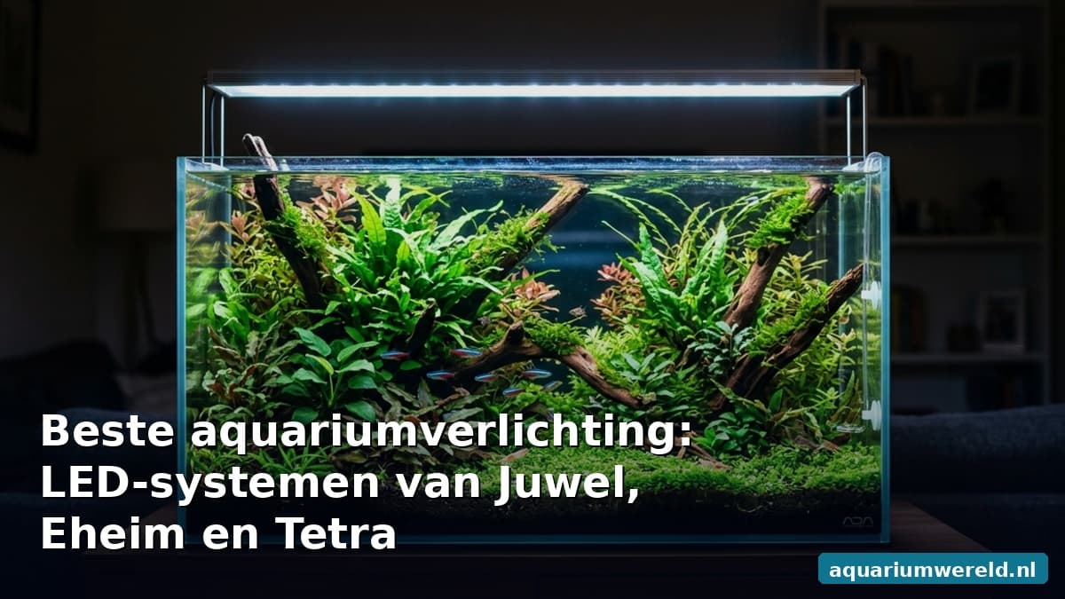 Beste aquariumverlichting: LED-systemen van Juwel, Eheim en Tetra