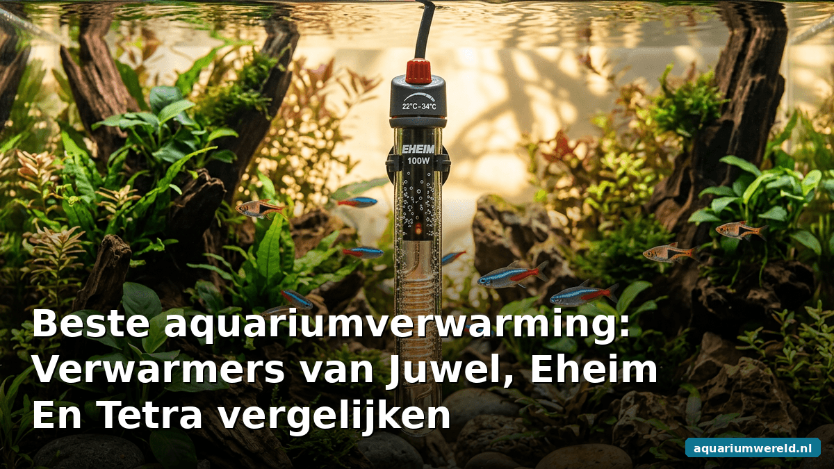 Beste aquariumverwarming: verwarmers van Juwel, Eheim en Tetra vergelijken