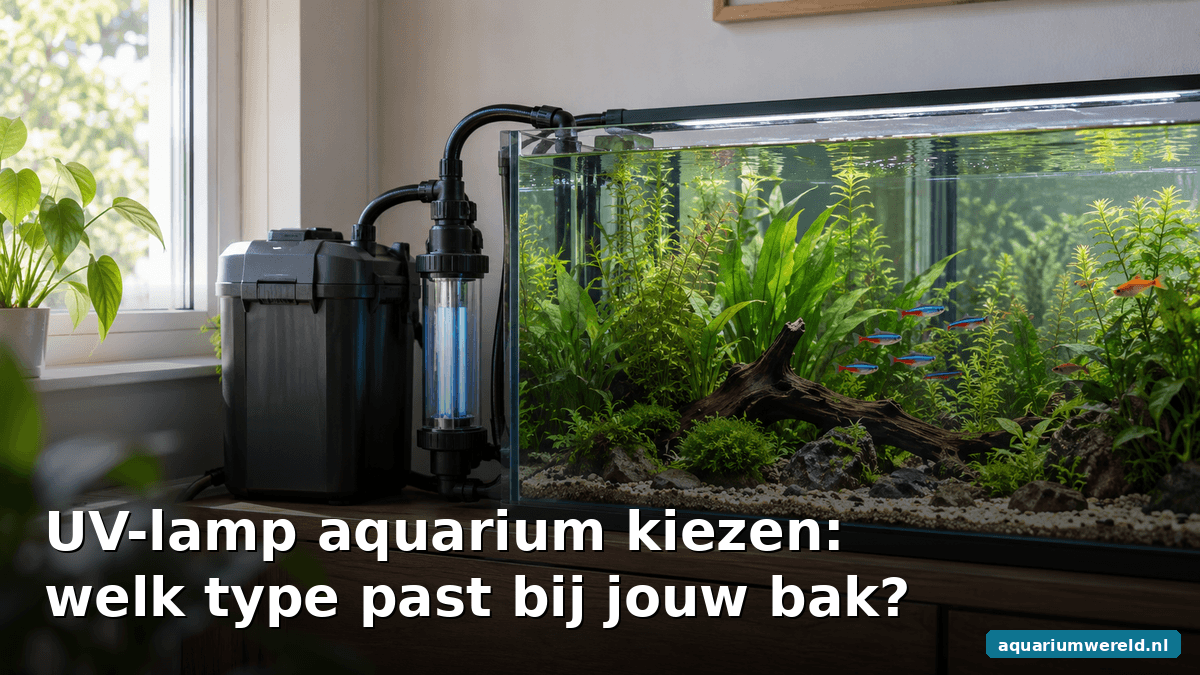 UV-lamp aquarium kiezen: welk type past bij jouw bak?