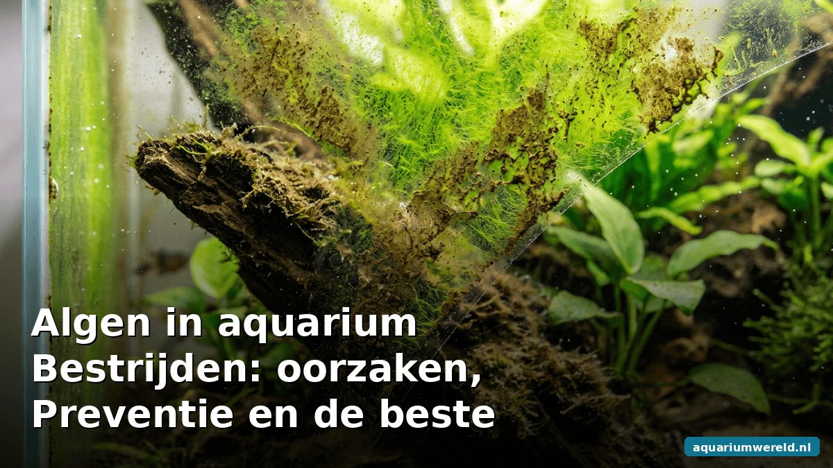 Algen in aquarium bestrijden: oorzaken, preventie en de beste oplossingen