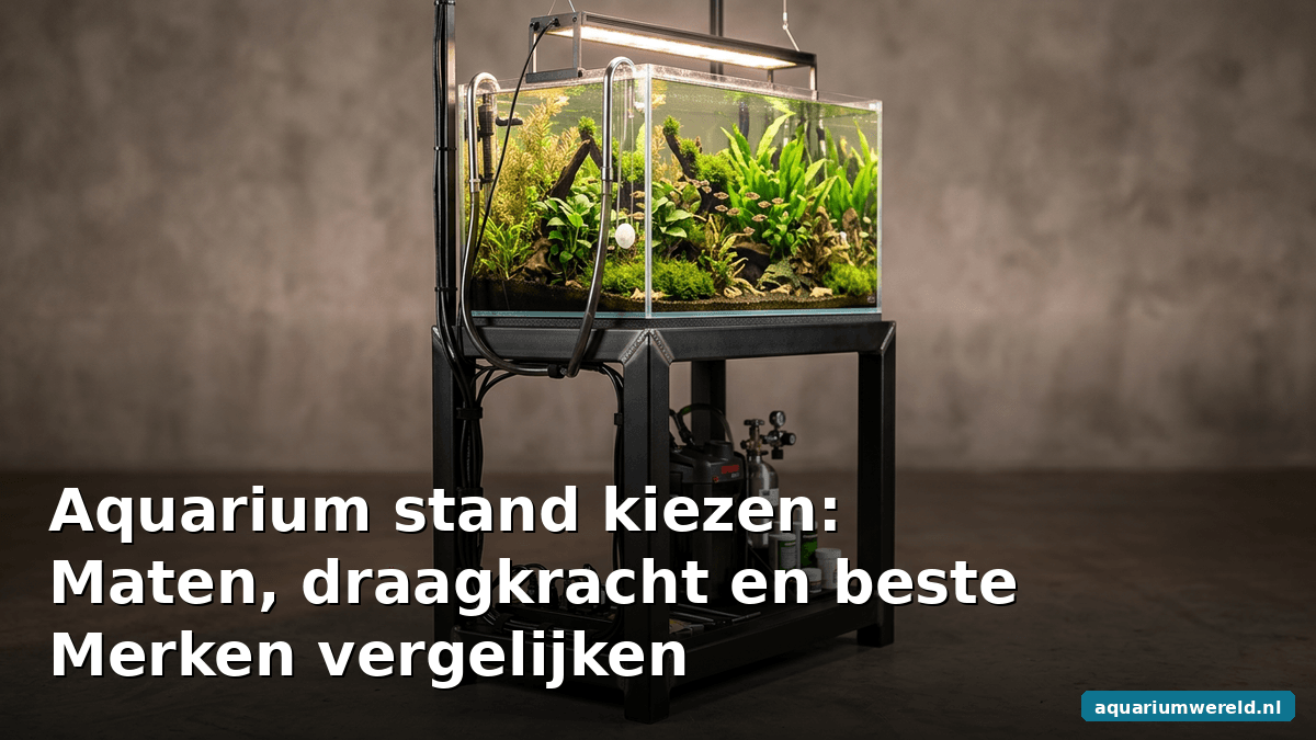Aquarium stand kiezen: maten, draagkracht en beste merken vergelijken