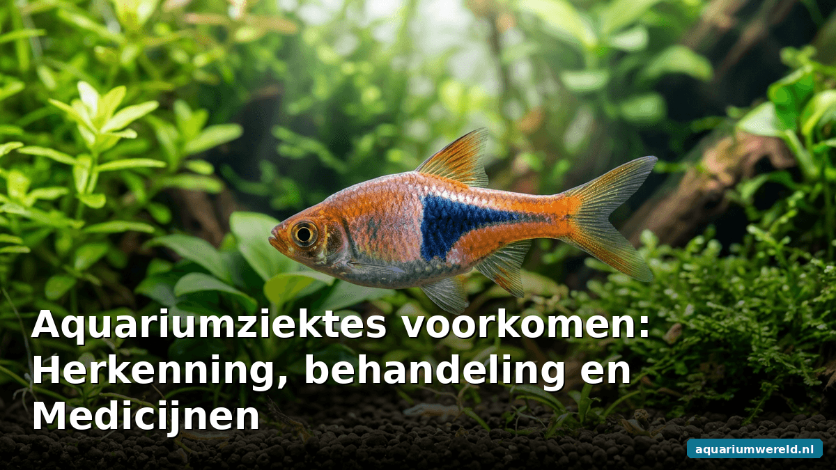 Aquariumziektes voorkomen: herkenning, behandeling en medicijnen
