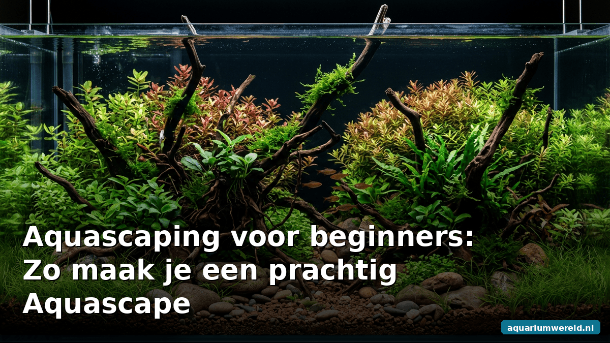 Aquascaping voor beginners: zo maak je een prachtig aquascape