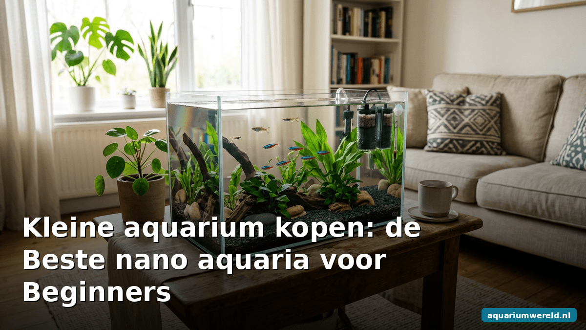 Kleine aquarium kopen: de beste nano aquaria voor beginners
