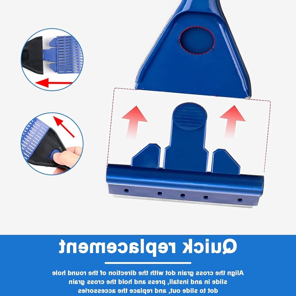 5-in-1 Aquarium Reinigingsset met Algen Schraper, Borstel, Grind Hark, Plantenvork en Vissennet voor Effectieve Aquarium Onderhoud en Schoonmaak thumbnail 4