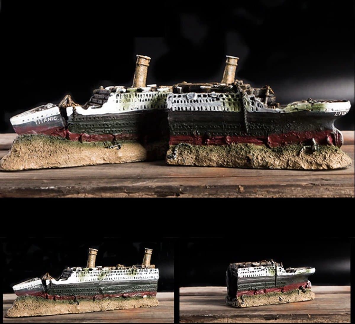 Aquarium Decoratie – Titanic Schip – 38*9 cm thumbnail 6