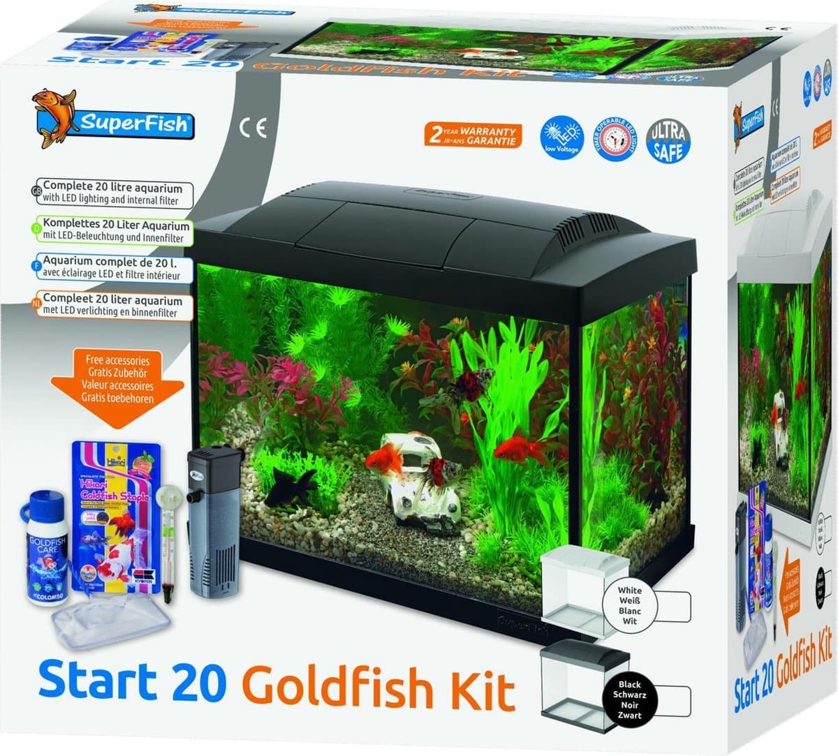 SuperFish Start 20 Goldfish Kit - wit - 20 L thumbnail 3