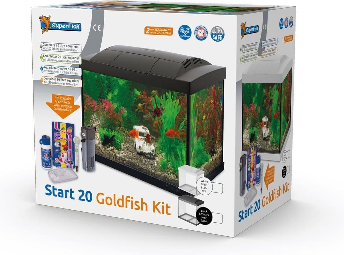 SuperFish Start 20 Goldfish Kit - wit - 20 L thumbnail 4