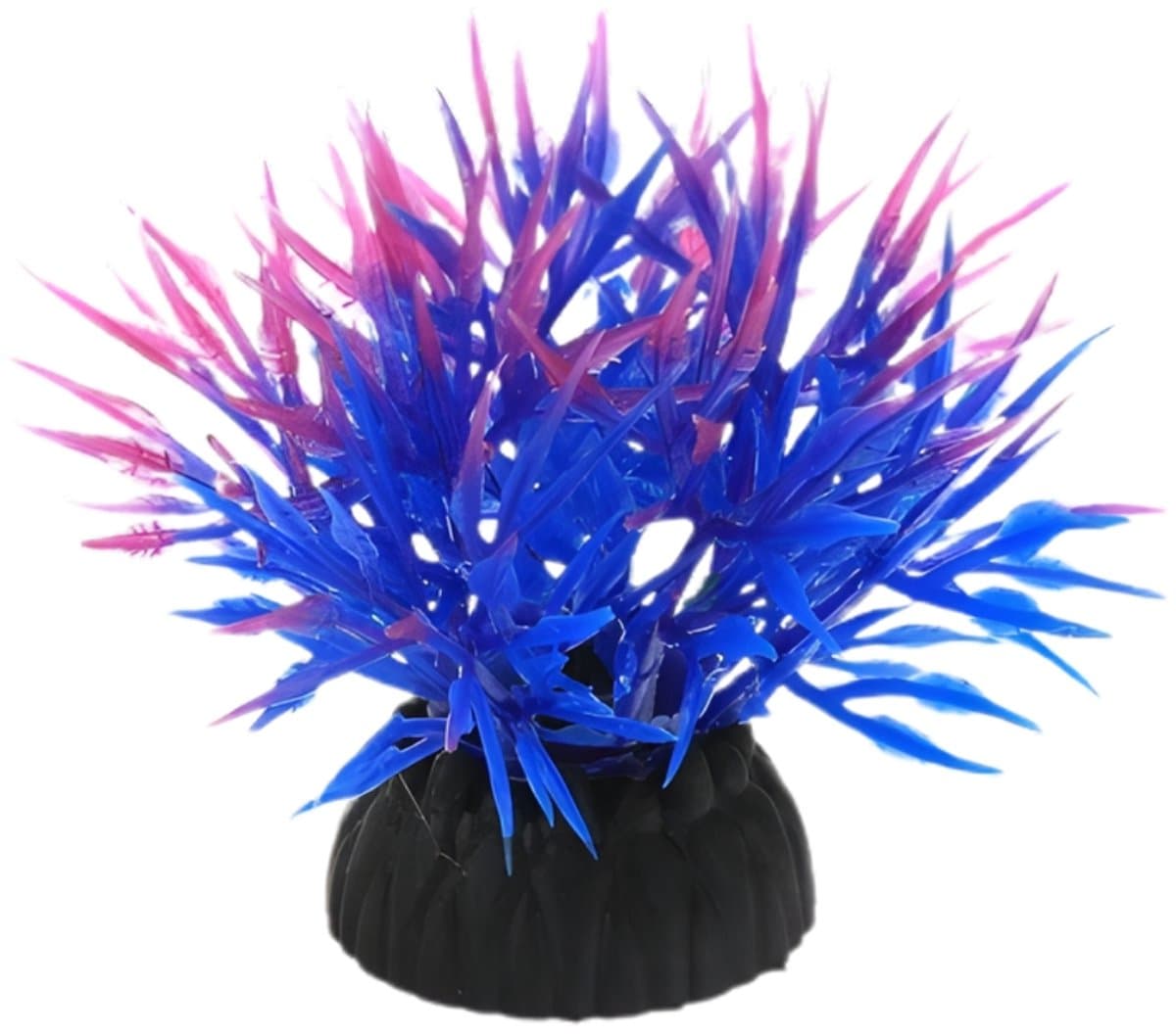 Solud® Aquarium decoratie set paars - Aquarium planten - Aquarium plantjes - Aquarium kunstplanten 10 stuks - 5-12 CM thumbnail 7