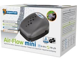 Superfish Air Flow Mini - Aquariumpomp - Beluchting - 6 x 9 cm