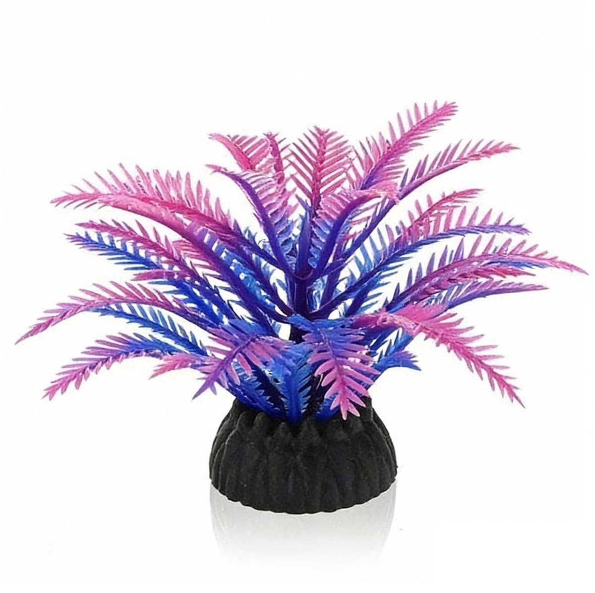 Solud® Aquarium decoratie set paars - Aquarium planten - Aquarium plantjes - Aquarium kunstplanten 10 stuks - 5-12 CM thumbnail 11