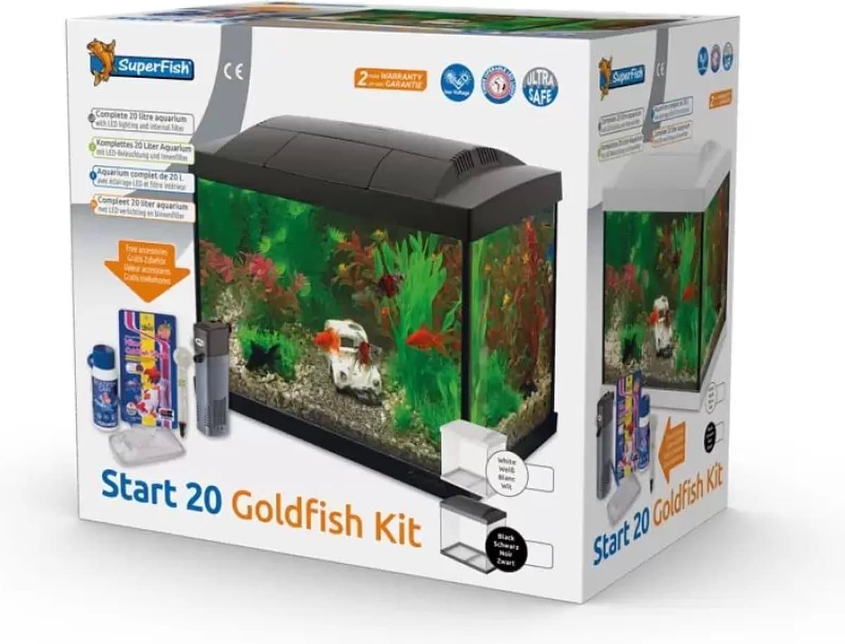 SuperFish Start 20 Goldfish Kit - wit - 20 L thumbnail 6