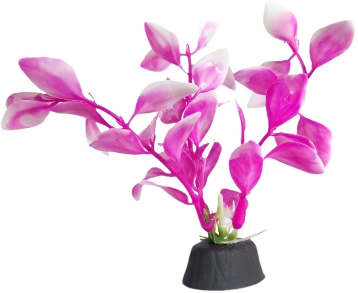 Solud® Aquarium decoratie set paars - Aquarium planten - Aquarium plantjes - Aquarium kunstplanten 10 stuks - 5-12 CM thumbnail 13