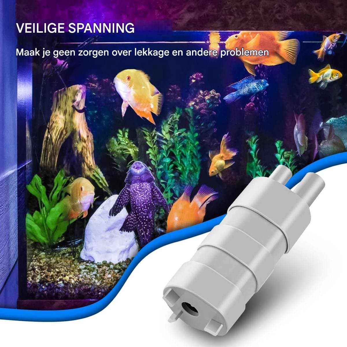 EXCITAT Dompelpomp - 12V Dompelpomp - Debiet 600 liter/uur - Maximale opvoerhoogte 5 meter - Miniatuur motorwaterpomp - Geschikt voor campers, vijvers, aquaria, fonteinen thumbnail 7