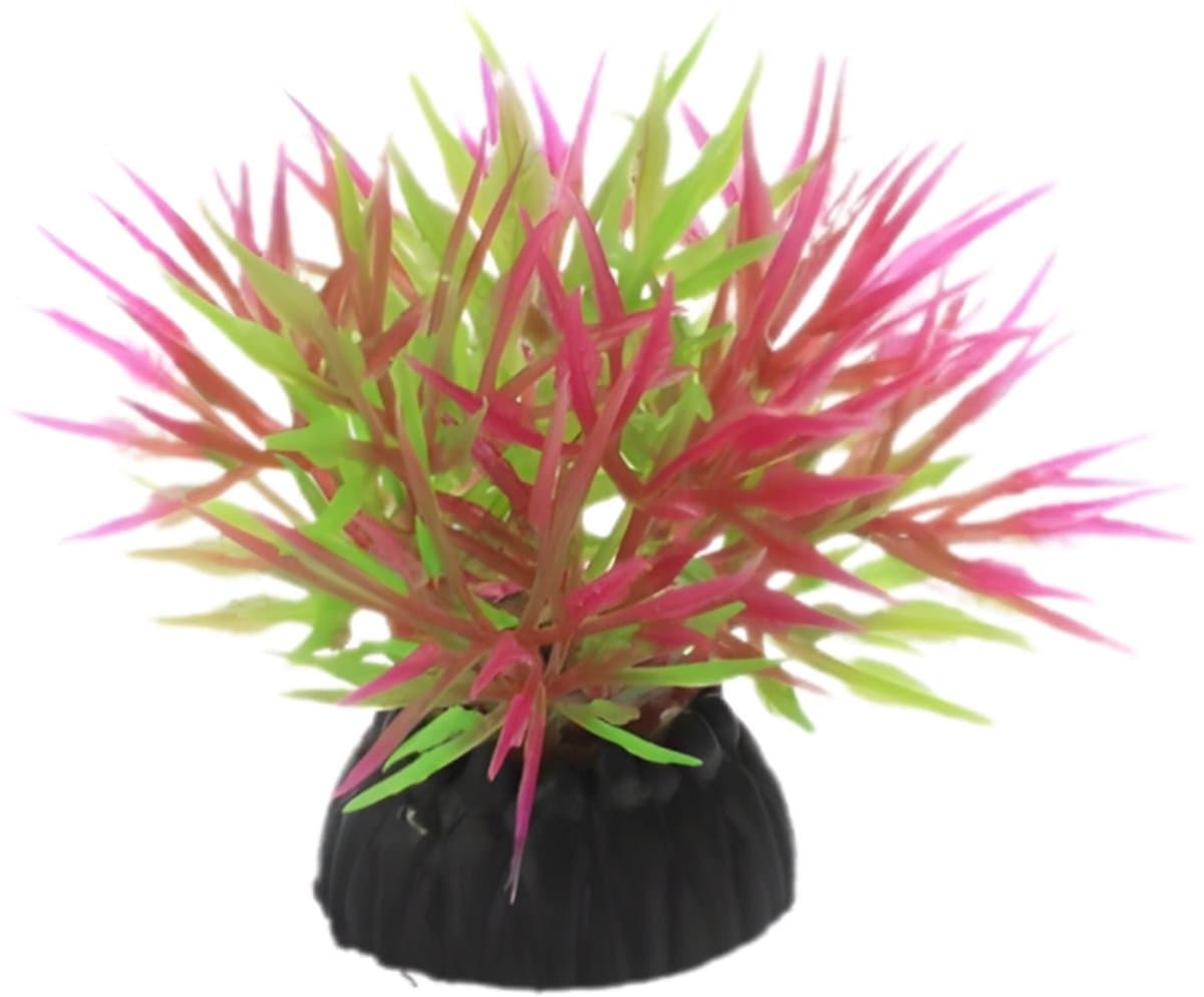 Solud® Aquarium decoratie set paars - Aquarium planten - Aquarium plantjes - Aquarium kunstplanten 10 stuks - 5-12 CM thumbnail 8