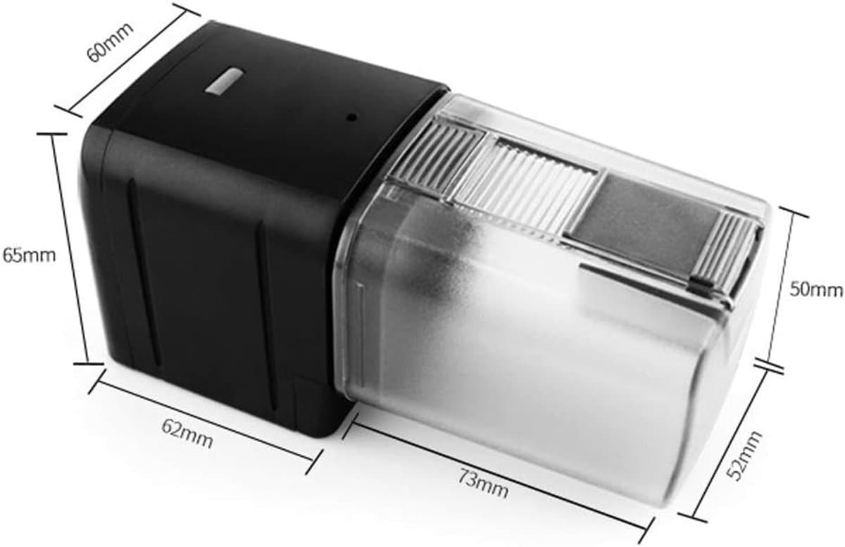 Automatische Voederautomaat voor Vissen en Schildpadden, 12/24 Uur Timer, Eenvoudige Voederoplossing voor Aquariums en Vissen met 170ml Capaciteit thumbnail 2