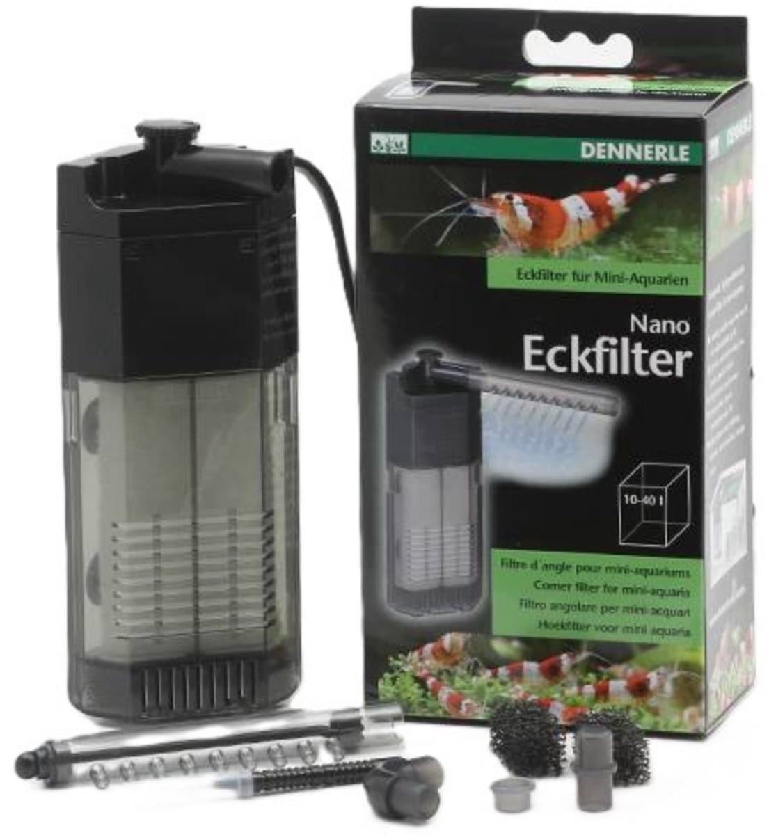 Dennerle Nano Hoekfilter - Voor aquaria van 10-40 liter - 150 liter per uur thumbnail 5
