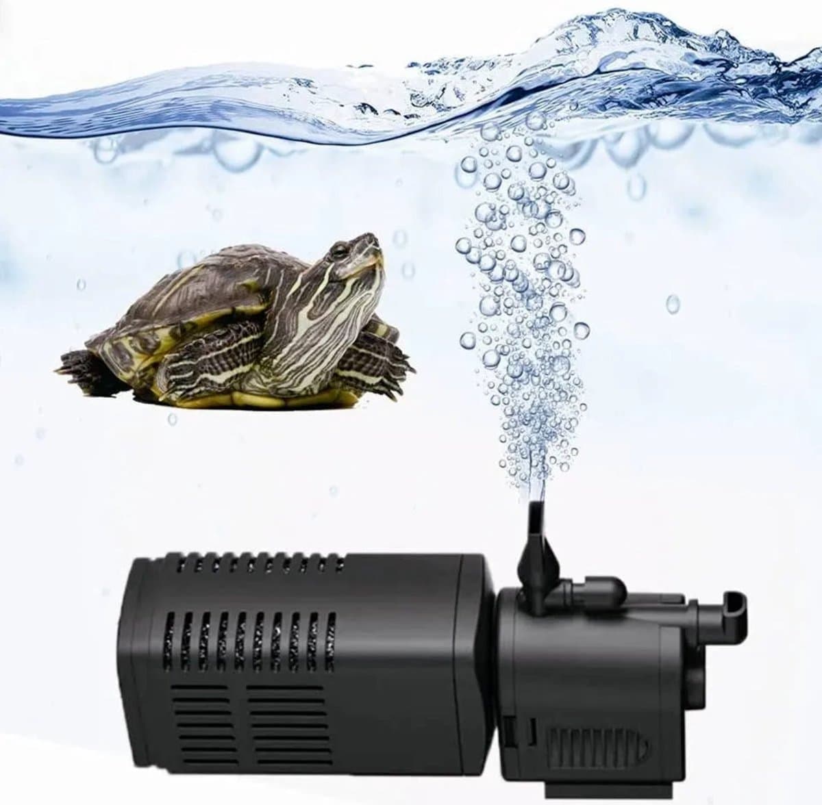 Aquarium Filter Pomp - Wasbaar Filter - 230V - 500L/h - Aquariumfilter voor Zuurstof en Filtratie thumbnail 9