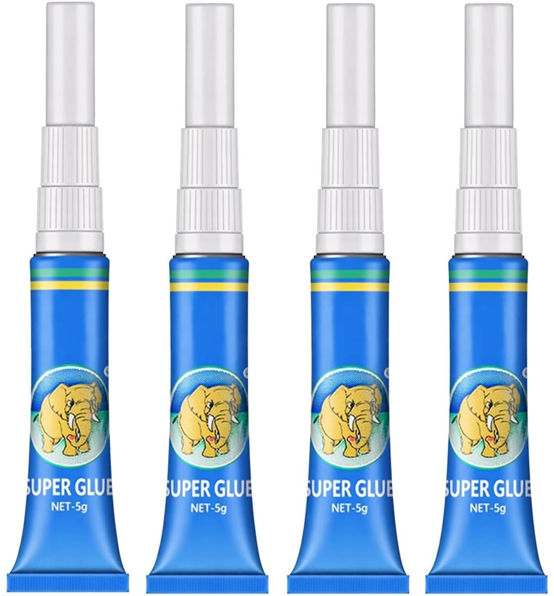 SnelShoppen - Pack van 4 Aquarium Lijm, Koraallijm, Transparante Onderwaterlijm, Waterdicht voor Planten, Mos, Aquascaping, Aquatische Planten, Koraal - afbeelding 1