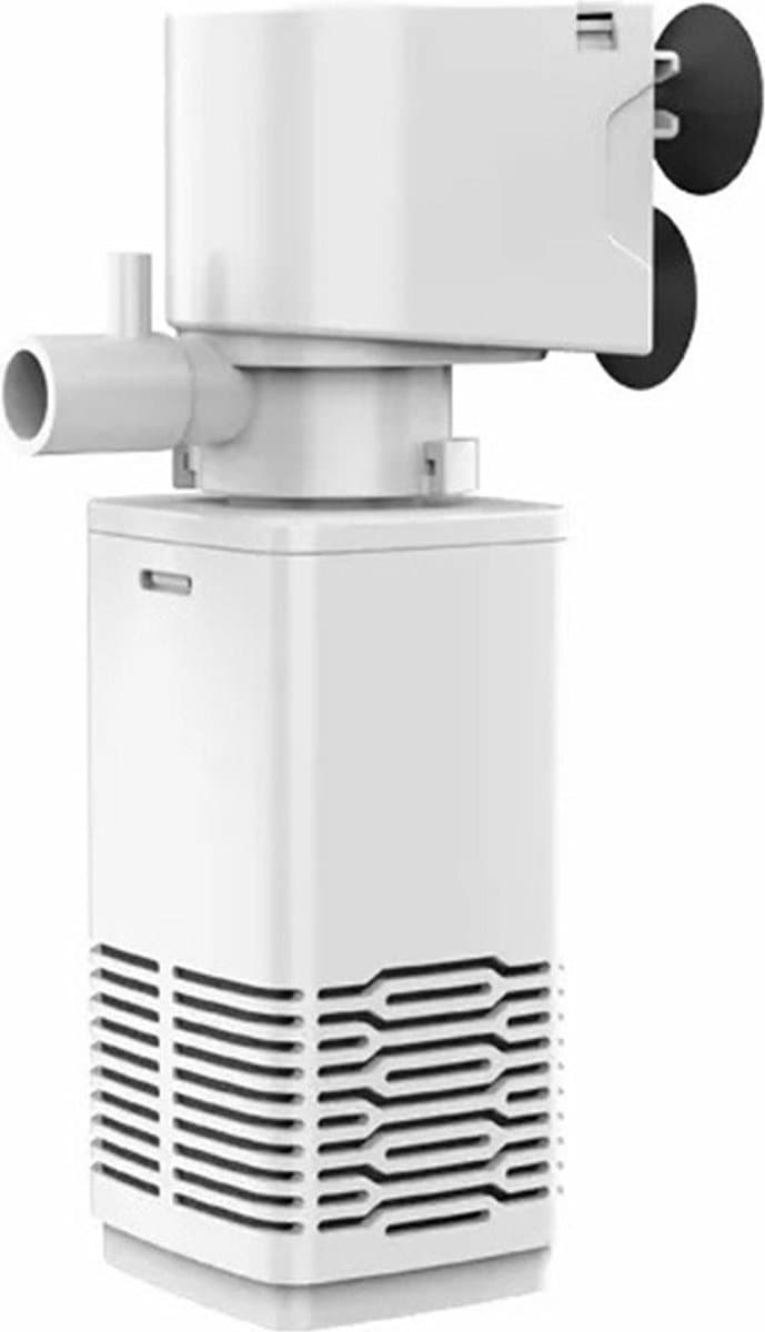 Aquarium Filter Pomp - WIT - Wasbaar Filter - 230V - 650L/h - Aquariumfilter voor Zuurstof en Filtratie thumbnail 3