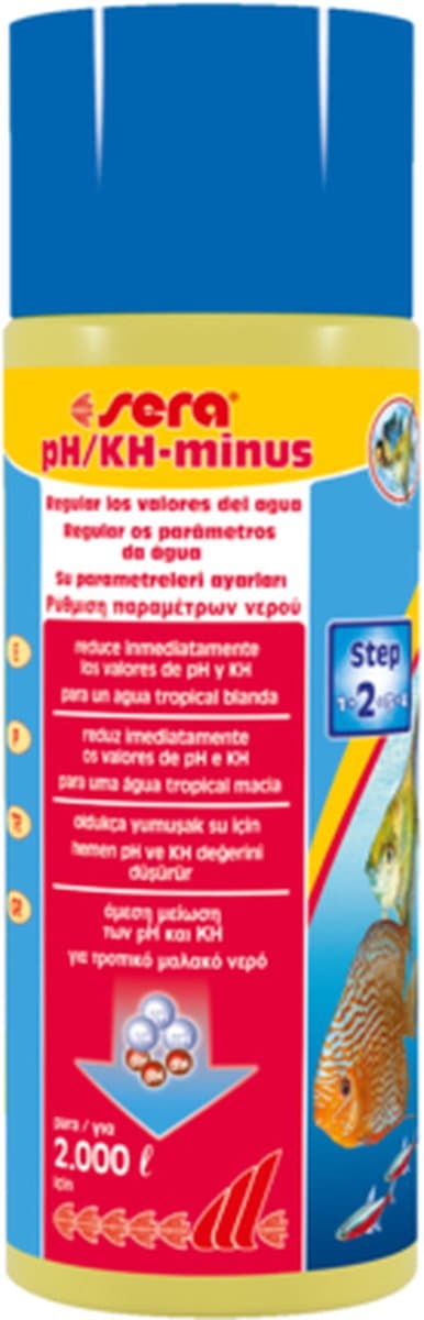pH/kH-minus 250 ml - Sera Aquarium Waterbehandeling thumbnail 3