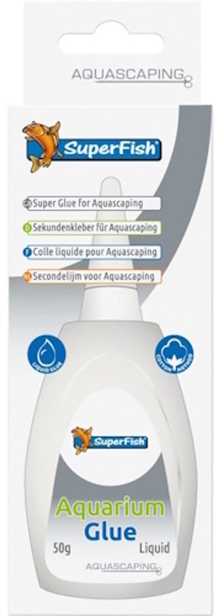 Superfish Aquariumlijm 50 Gram Fles - Planten Koralen Lijm