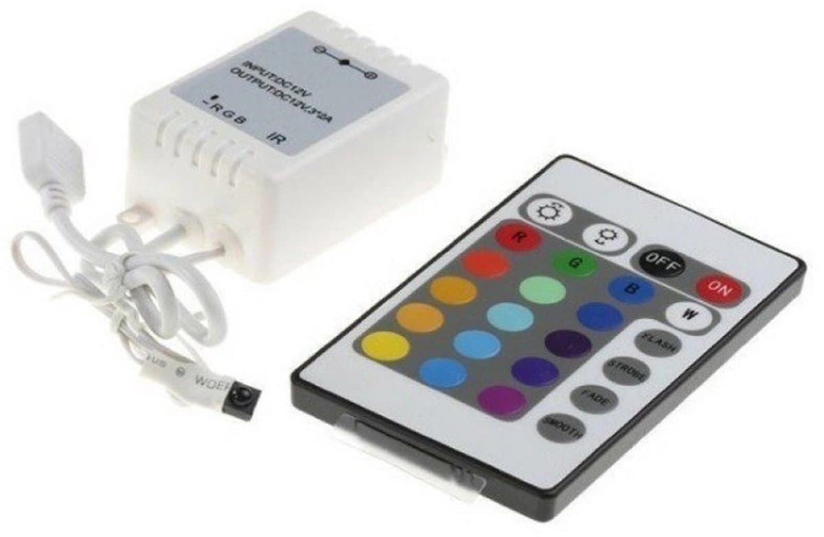 Aquarium Led Verlichting - RGB - 70 t/m 100 cm - Complete set met afstandsbediening - Aquarium Led strip thumbnail 8
