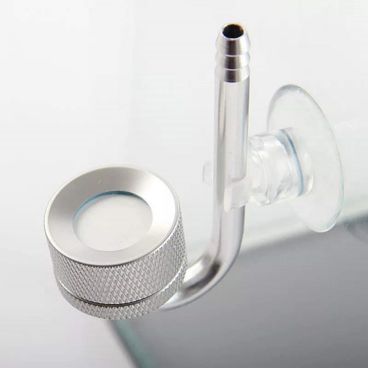 EXCITAT Aquariumverstuiver - CO2-diffuser - met zuignap en U-buis - Geschikt voor alle soorten aquaria thumbnail 4