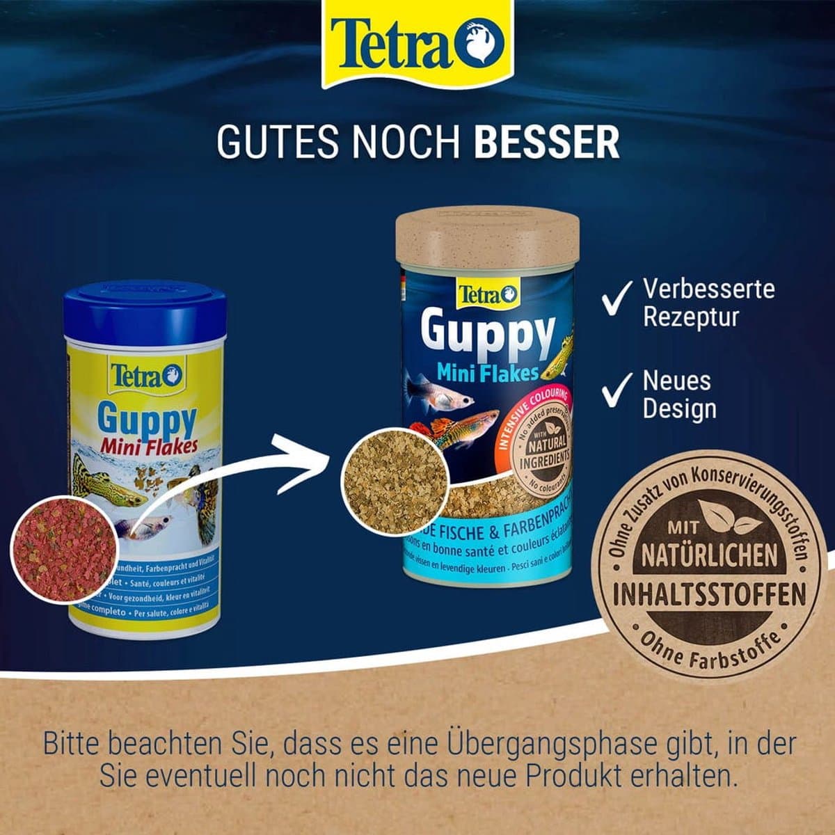 Tetra Guppy Vlokken - Visvoer - 250 ml thumbnail 11