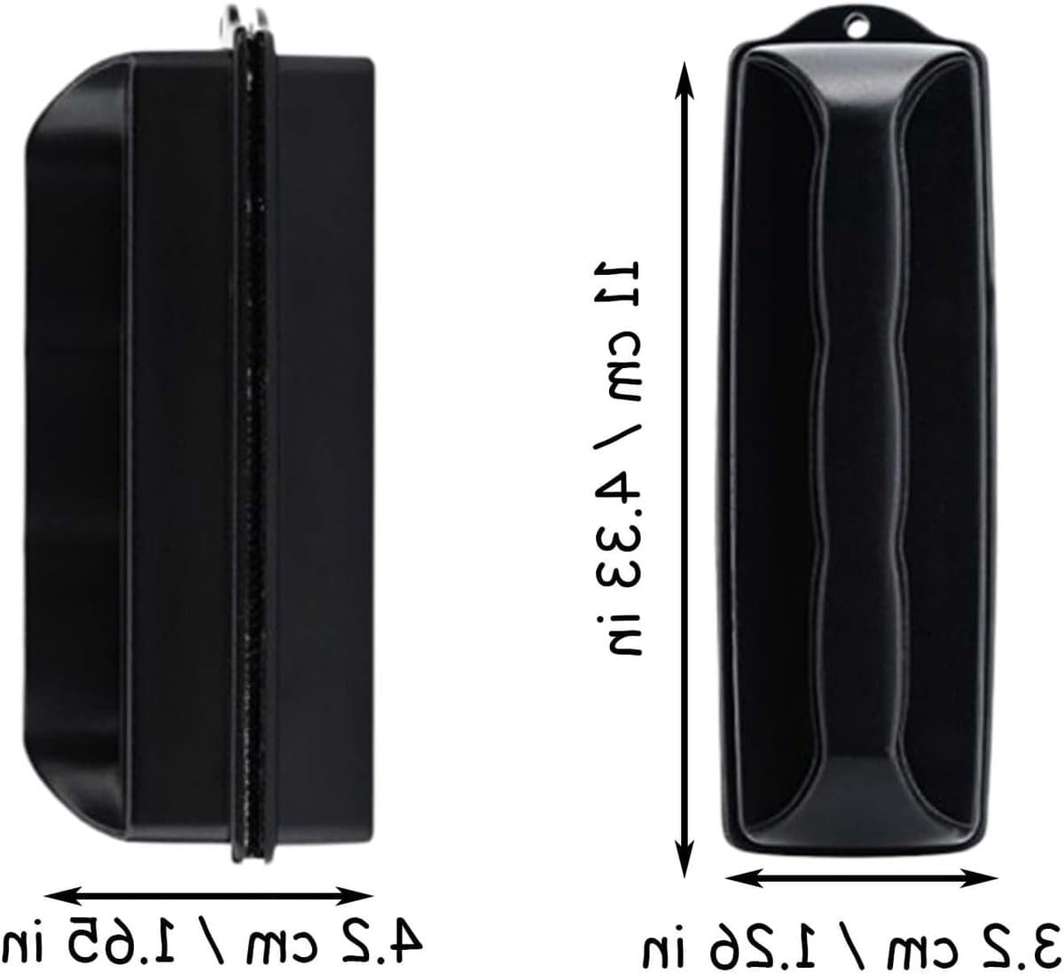 Magneet ruitenreiniger voor aquaria, effectieve glasreiniger, aquariumreinigingsaccessoires voor glas tot 6 mm dik, ideaal voor onderhoud van aquaria thumbnail 3