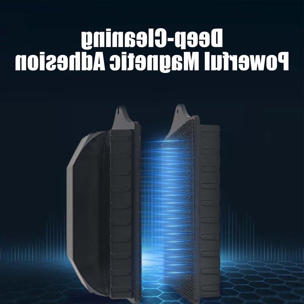 Magneet ruitenreiniger voor aquaria, effectieve glasreiniger, aquariumreinigingsaccessoires voor glas tot 6 mm dik, ideaal voor onderhoud van aquaria thumbnail 4