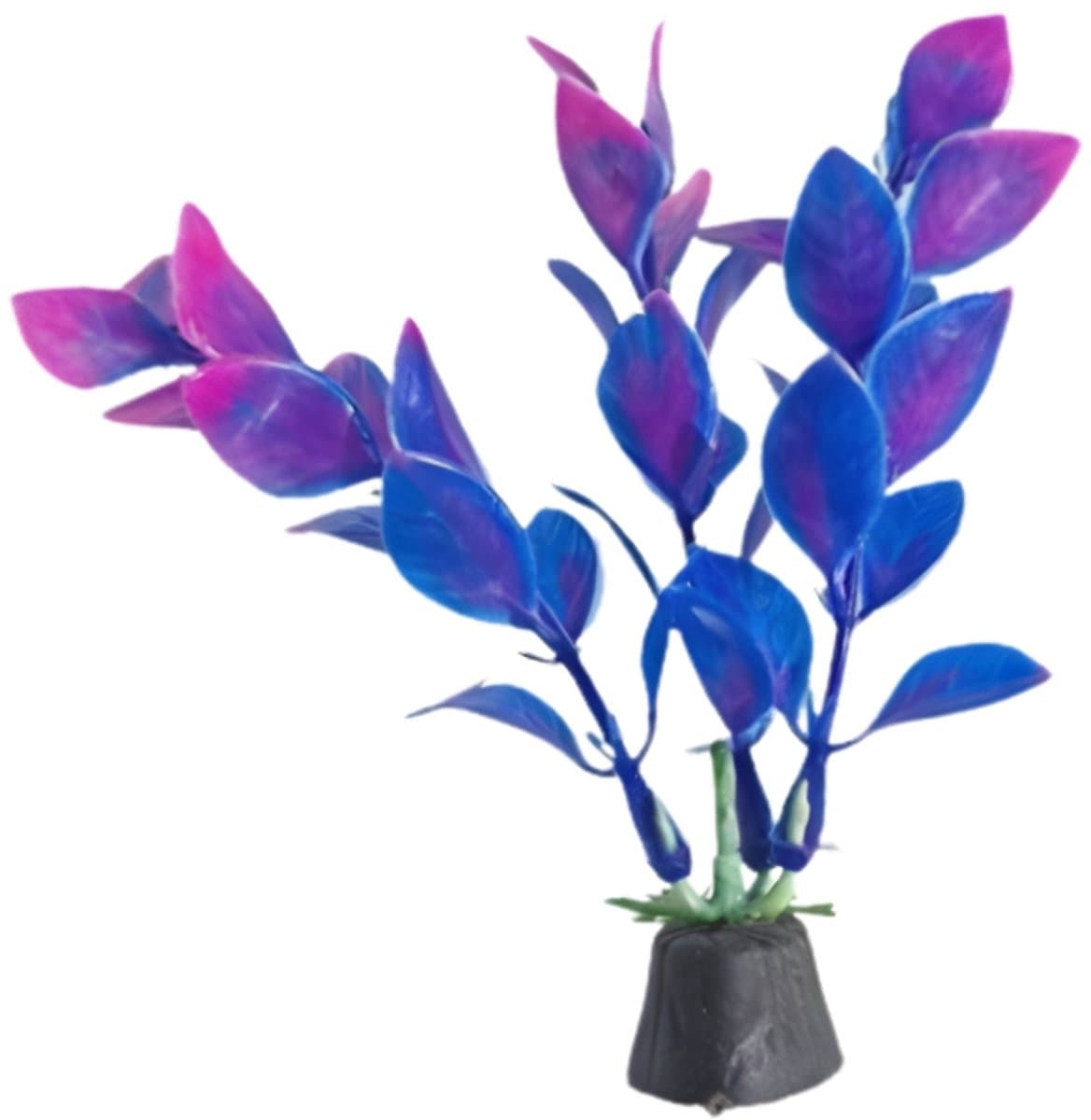 Solud® Aquarium decoratie set paars - Aquarium planten - Aquarium plantjes - Aquarium kunstplanten 10 stuks - 5-12 CM thumbnail 9