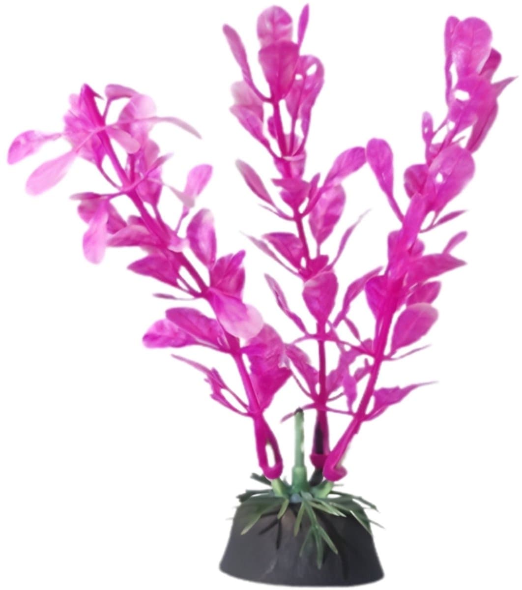 Solud® Aquarium decoratie set paars - Aquarium planten - Aquarium plantjes - Aquarium kunstplanten 10 stuks - 5-12 CM thumbnail 4