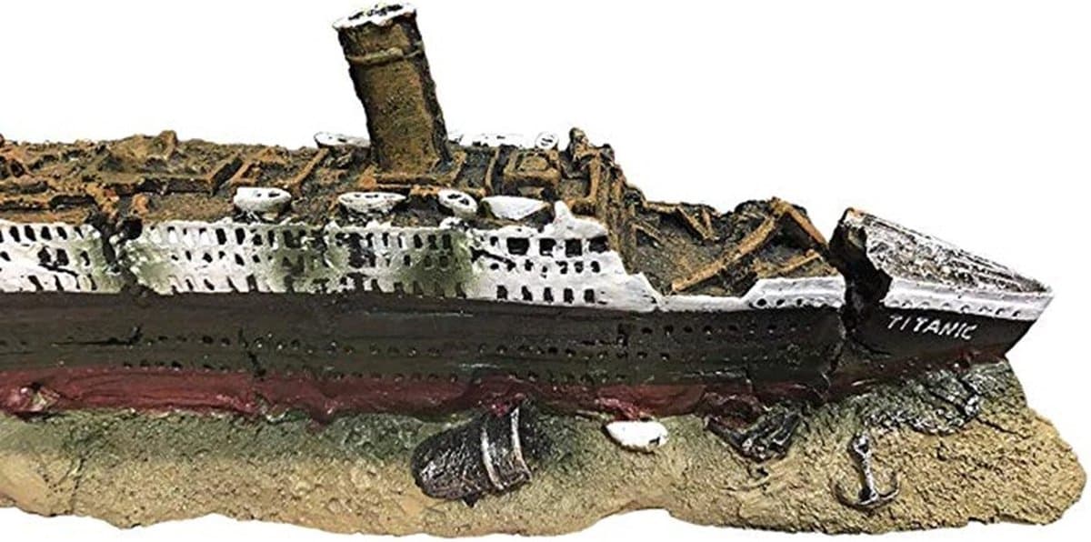 Aquarium Decoratie – Titanic Schip – 38*9 cm thumbnail 4