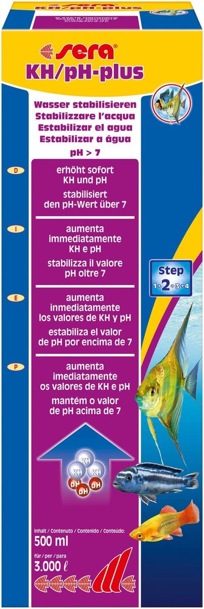 KH/pH-plus 500 ml - Sera Aquarium Waterbehandeling thumbnail 4