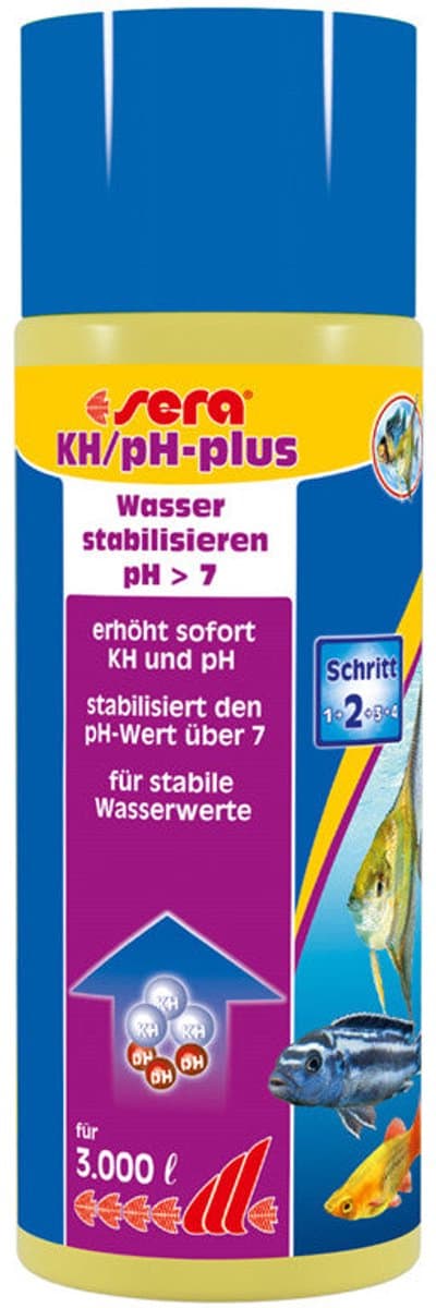 KH/pH-plus 500 ml - Sera Aquarium Waterbehandeling thumbnail 6