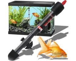 Aquariumverwarming 100W – Verstelbare Aquarium Heater – Verwarmingselement voor Aquarium – Waterdicht – Voor Zoet- en Zoutwater – Geschikt voor 50 tot 120 Liter