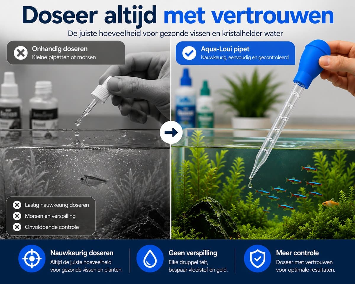 Aqua-Loui® - Aquarium Pipet 30 ml - Lange Doseerpipet met Rubberen Knijpbal - Pipet met Schaalverdeling - Druppelaar voor Aquarium, Medicatie, Plantenvoeding en Waterbehandeling - 28 cm thumbnail 7