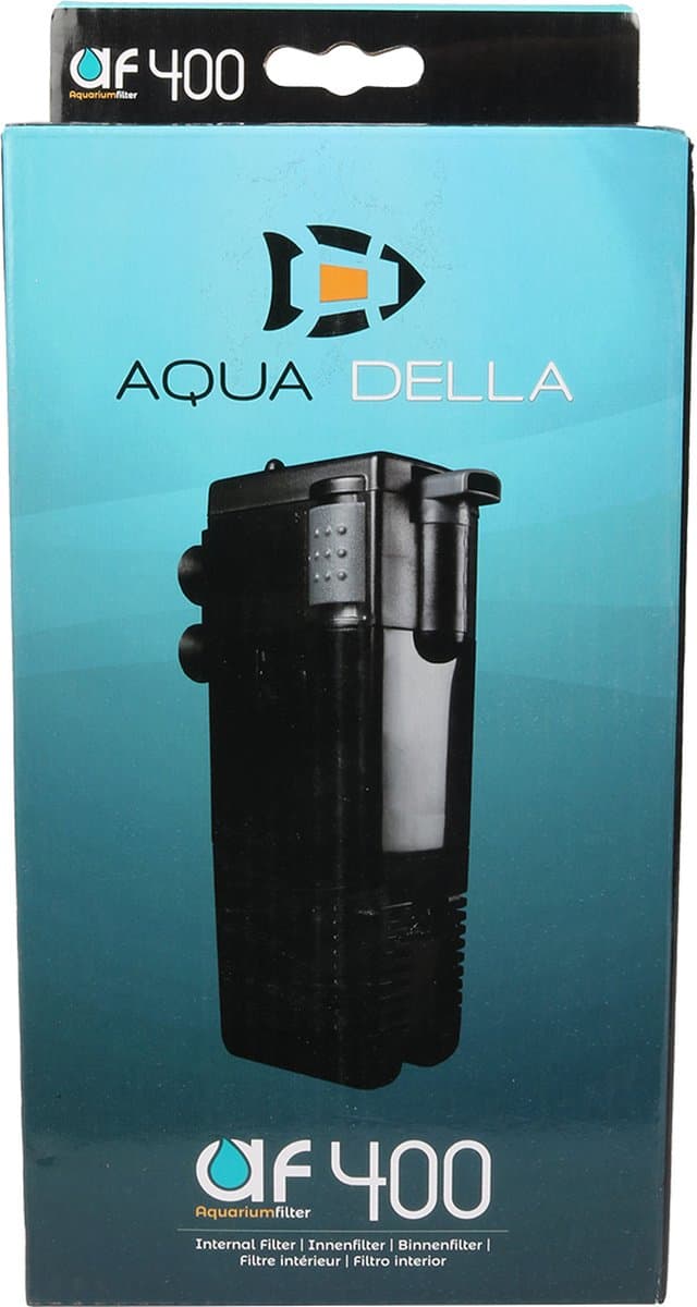 Aqua Della - Aquarium Filtermateriaal - Vissen - Filter Af-400 12,5x7x23cm Zwart - 1st thumbnail 5