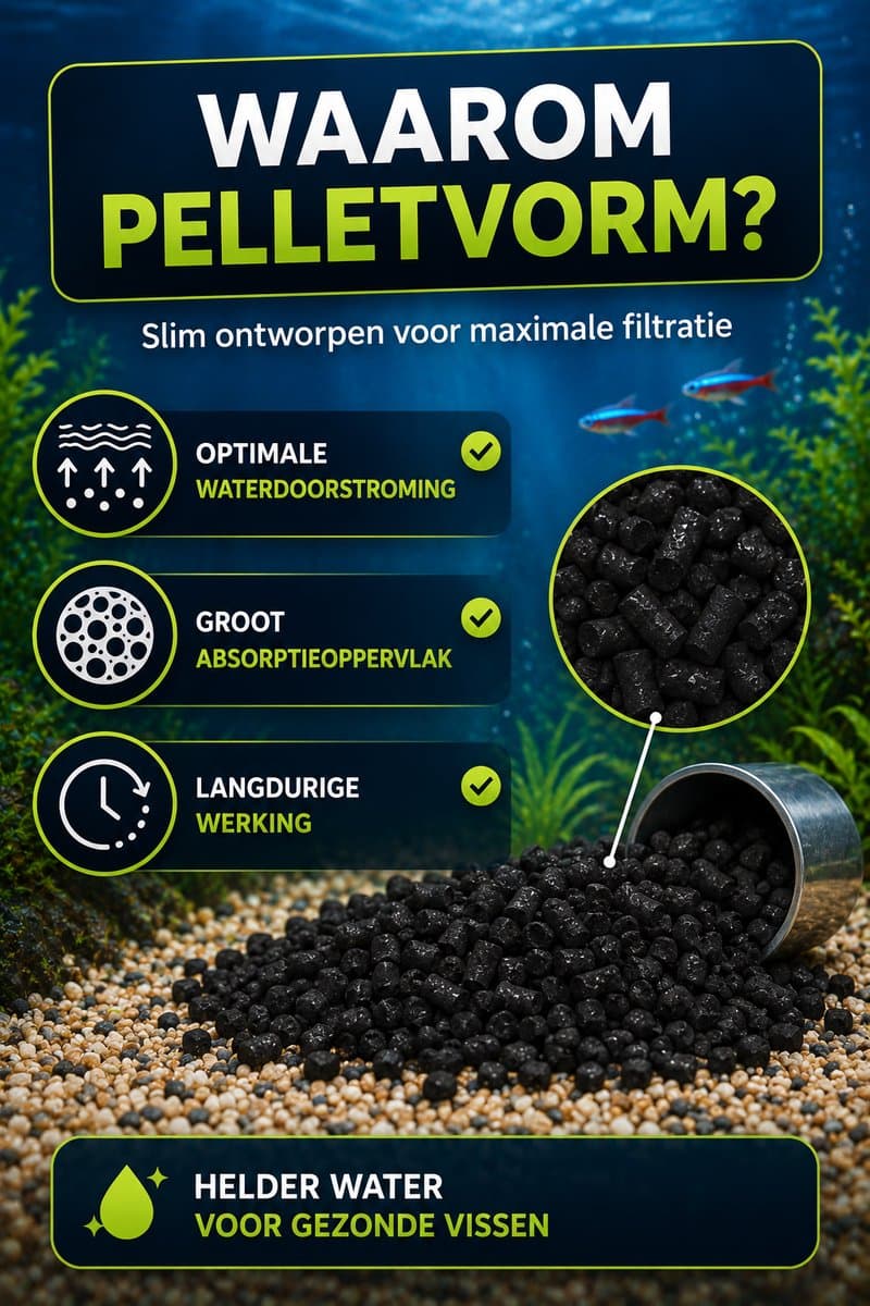 Aqua-Loui® - Actieve Kool voor Aquariumfilter - Premium Carbon Filtermateriaal - Verwijdert Geuren, Verkleuringen & Medicijnresten - Geschikt voor Zoet- en Zoutwater - 1000 ml thumbnail 3