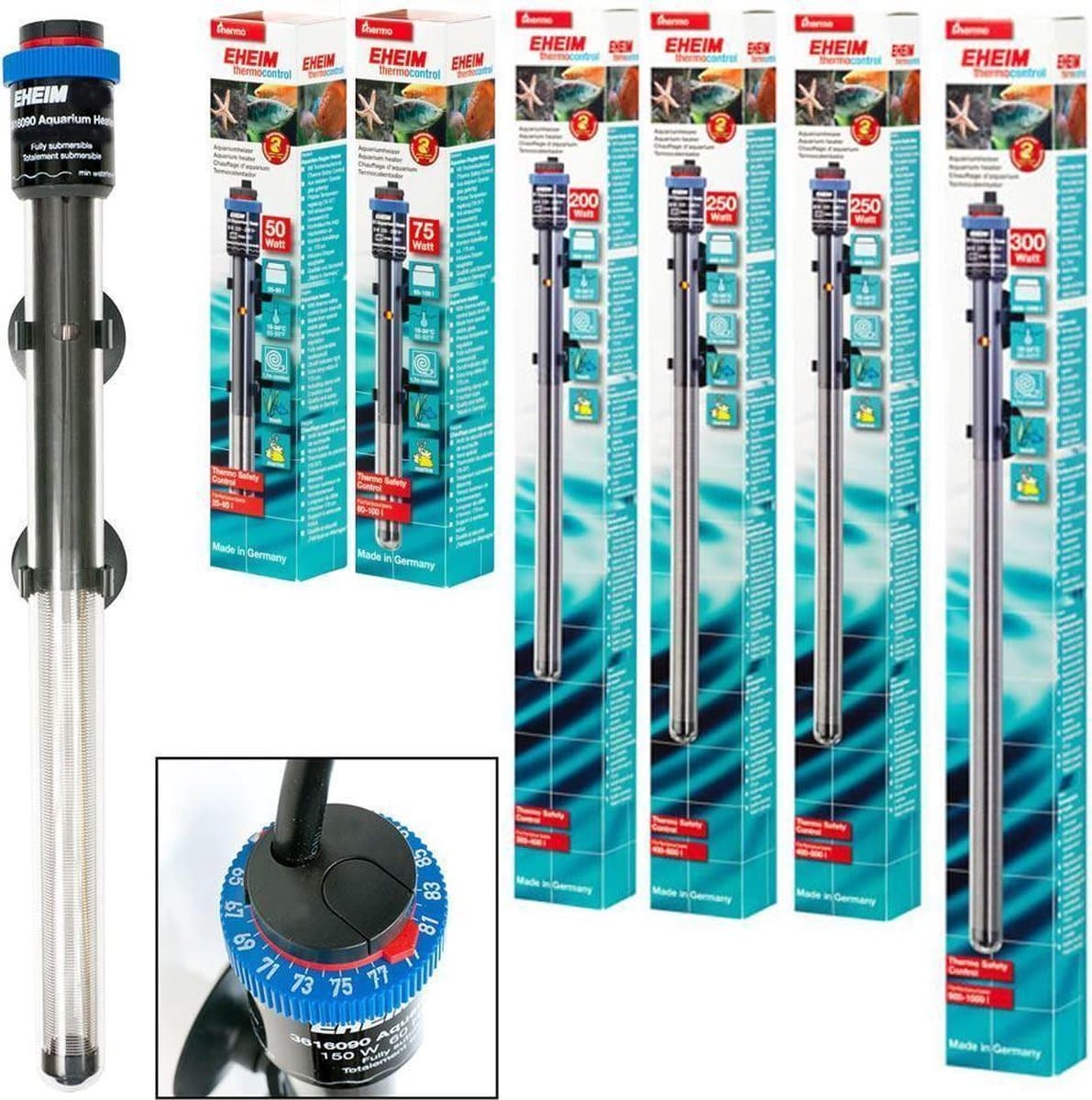 Eheim Aquarium verwarming - 75 Watt thumbnail 4