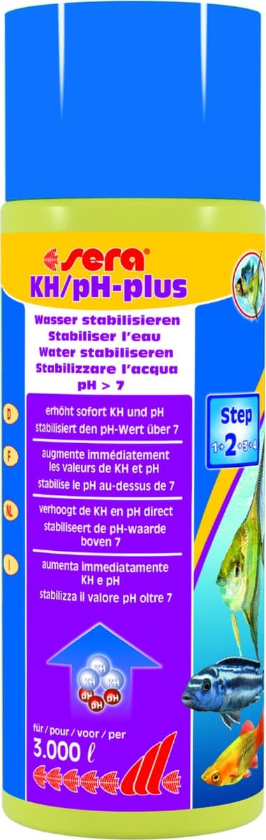 KH/pH-plus 500 ml - Sera Aquarium Waterbehandeling thumbnail 3