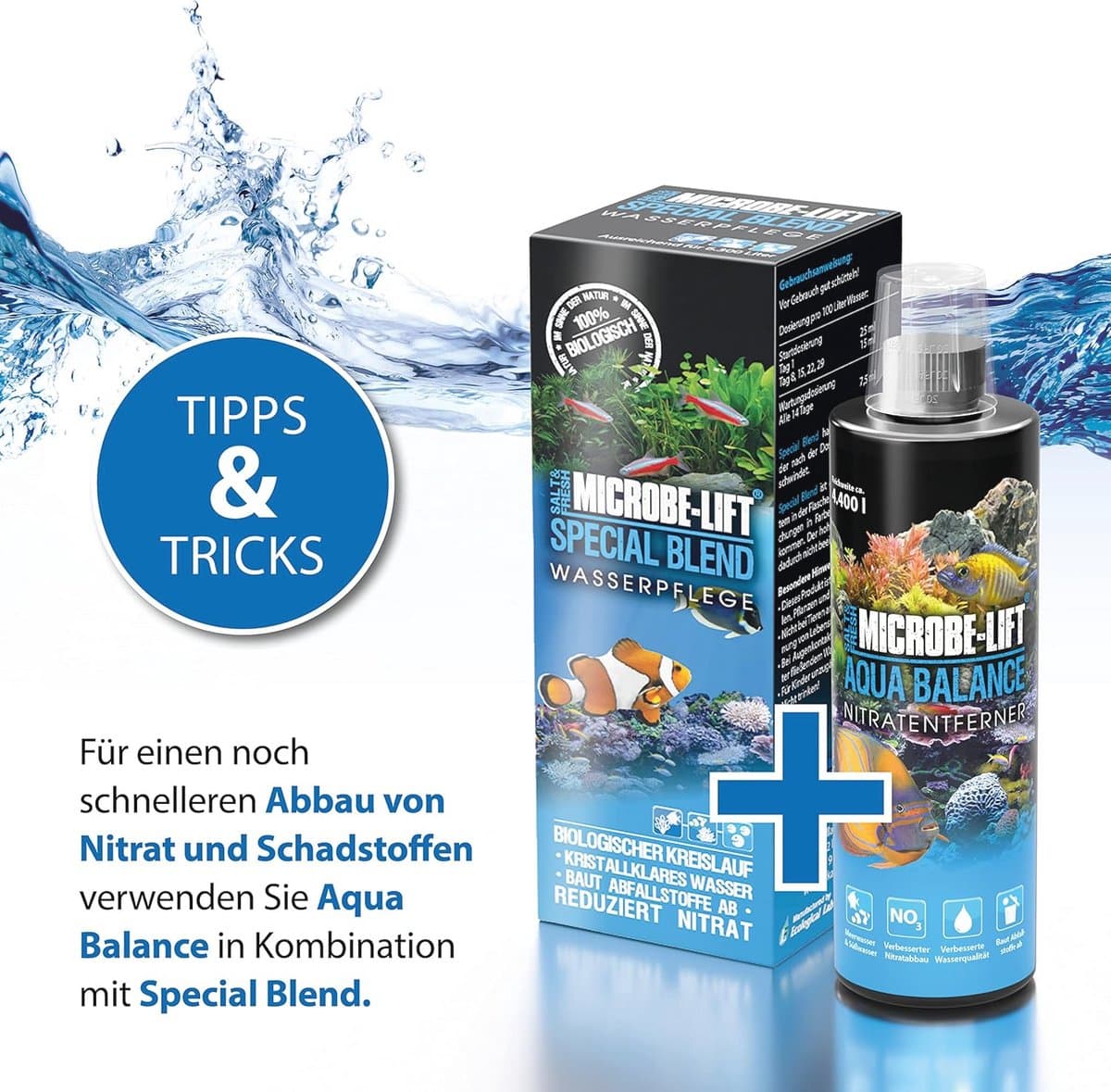 Aquarium Waterbehandeling - Nitraat Verwijderaar voor Zoet- en Zeewater, 473 ml thumbnail 5