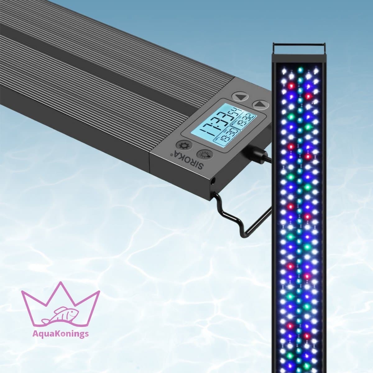 Aquarium lamp - LED Aquariumverlichting - Dimbaar - Timer - 120 tot 135cm - Verschillende maten verkrijgbaar - Vernieuwde versie - afbeelding 1