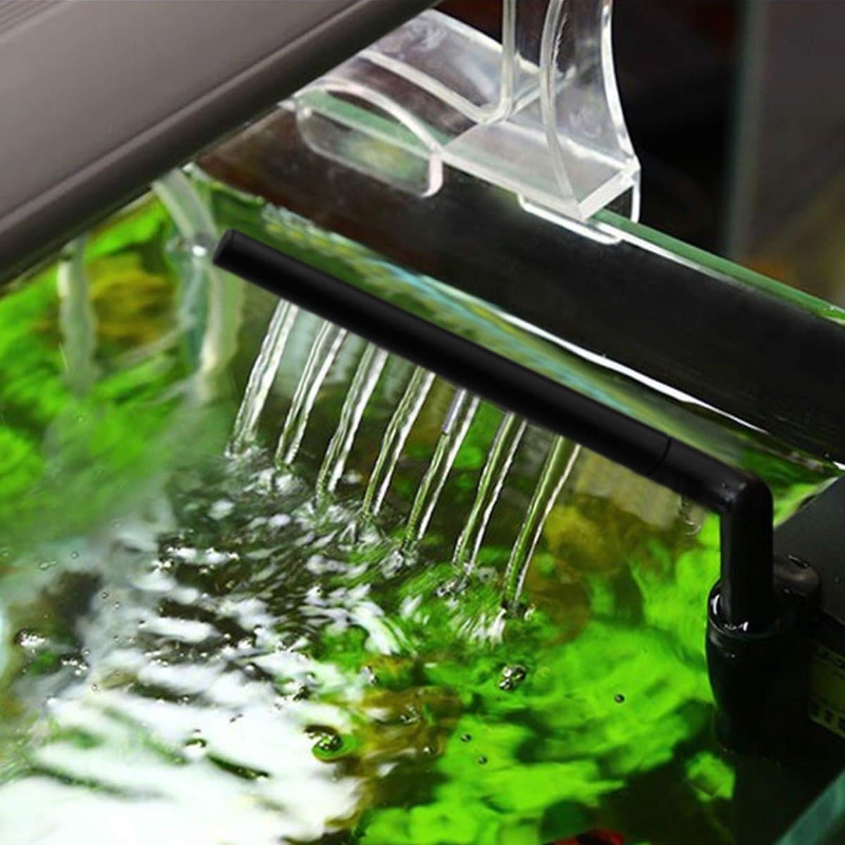 carmderin - Aquarium Binnenfilter - Voor 20-60 L - 3W/4W - Instelbare Pomp - Inclusief Filterspons - Interne Filter voor Aquarium thumbnail 8