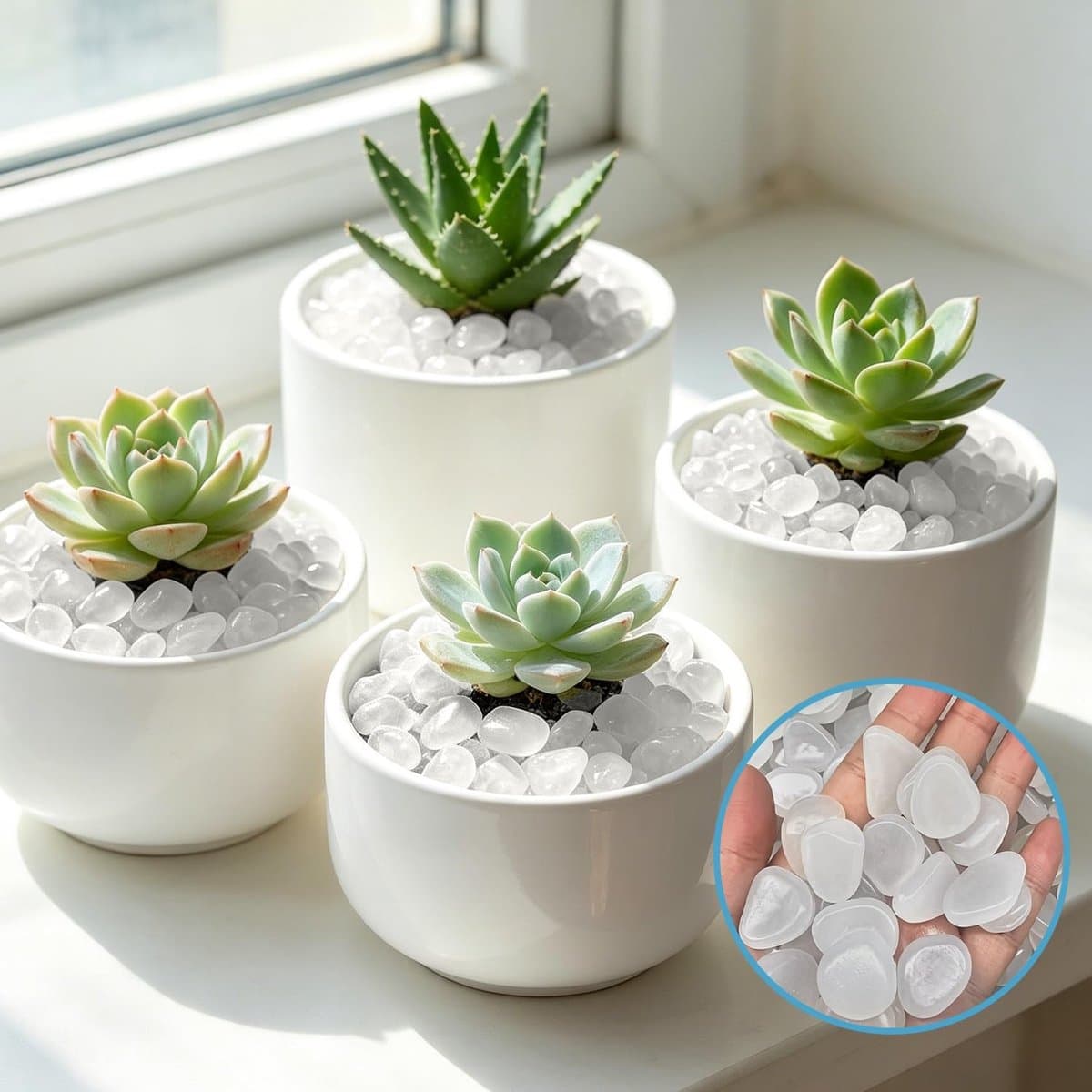 Gloeien in het donker: 500 lichtgevende kiezels van 1 cm voor tuin, pad, aquarium en decoratie thumbnail 4