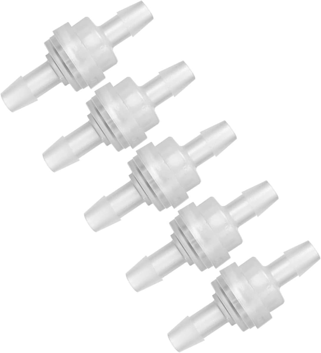 Plastic terugslagkleppen voor waterbehandeling - 5 stuks - 6mm - waterfilter, aquariums, irrigatie thumbnail 4