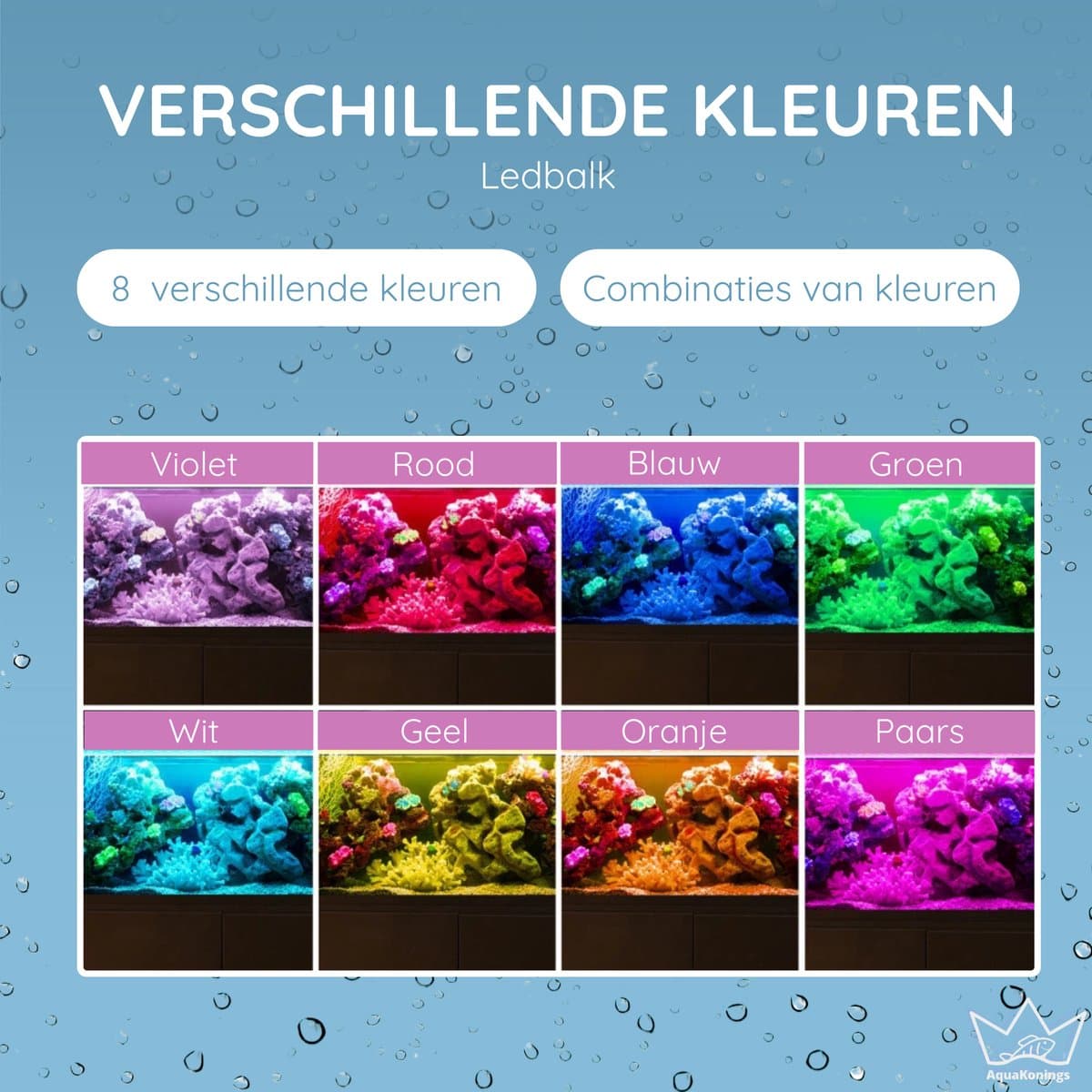 Aquarium lamp - LED Aquariumverlichting - Dimbaar - Timer - 120 tot 135cm - Verschillende maten verkrijgbaar - Vernieuwde versie thumbnail 3