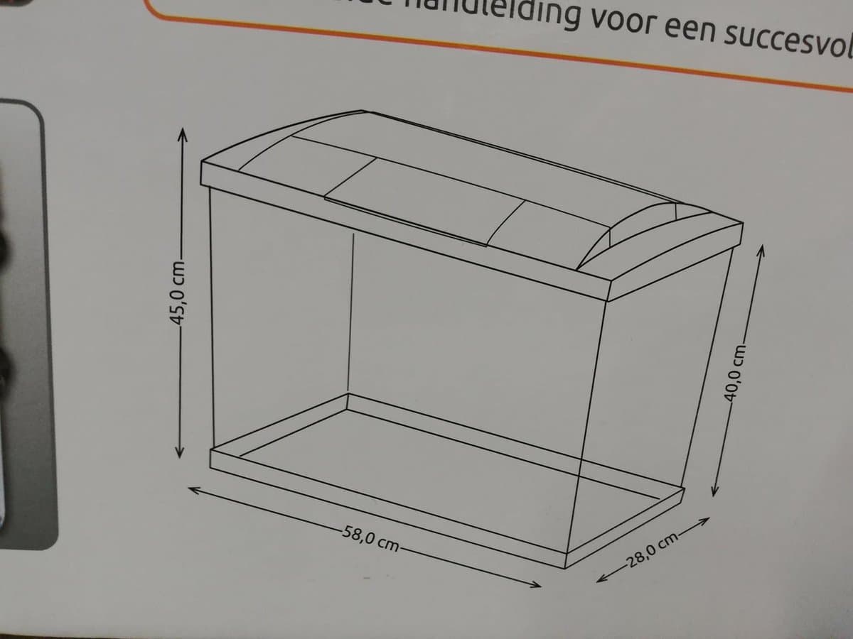 Superfish start 70 tropical kit -  58 x 28 x 45 cm - 70 L -  Zwart thumbnail 3