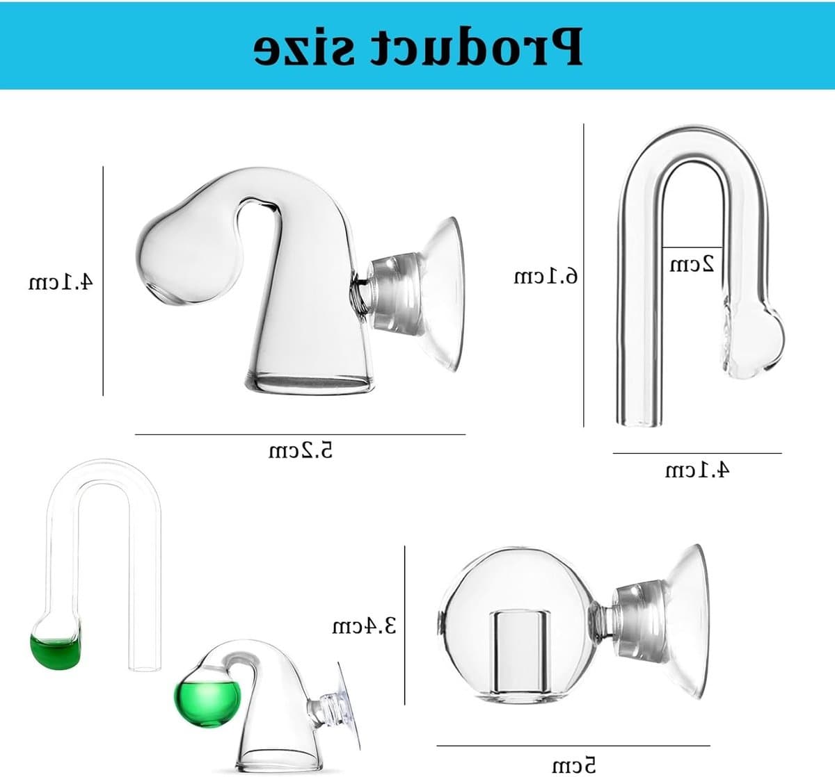 3-delige CO2 testset voor aquaria, inclusief drop checker en monitor voor optimale CO2-niveaus in je aquarium, ideaal voor aquaristiek en vissenwelzijn thumbnail 5